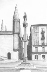 Crucero- Milenario de Castilla- Situación en 1943- vista lateral